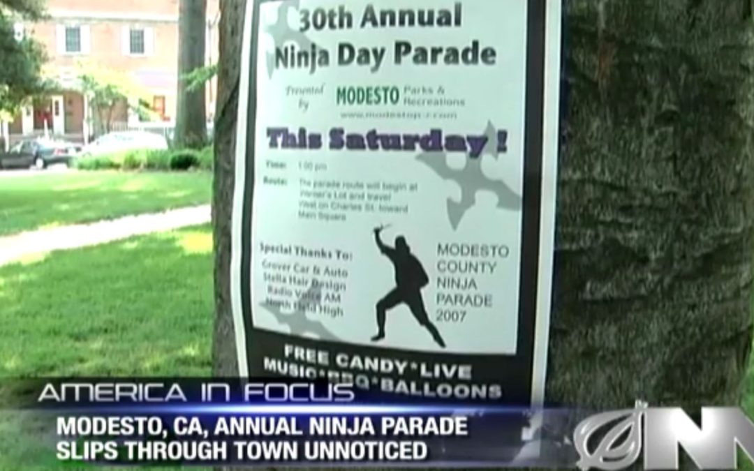 Modesto Annual Ninja Parade